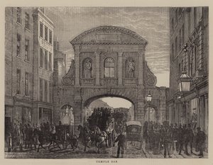 Temple Bar by Edward Henry Fahey