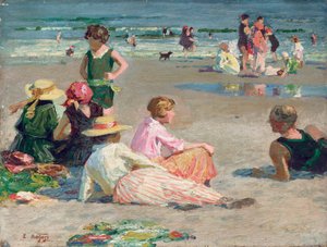 Manhattan Beach by Edward Henry Potthast