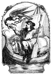 Ferdinand the Faithful and Ferdinand the Unfaithful, 1901 by Edward Henry Wehnert