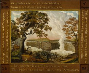 The Falls of Niagara, ca. 1825 by Edward Hicks