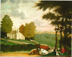 The Grave of William Penn by Edward Hicks