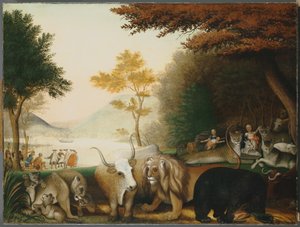 The Peaceable Kingdom by Edward Hicks