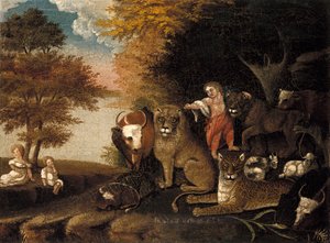 The Peaceable Kingdom by Edward Hicks