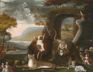 The Peaceable Kingdom and Penn’s Treaty by Edward Hicks