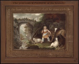 The Peaceable Kingdom of the Branch by Edward Hicks