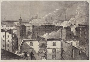 The Ruins of the Late Great Fire at Southwark