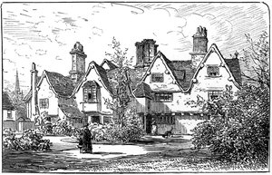The House of Dr John Hall, Stratford-upon-Avon, Warwickshire by Edward Hull