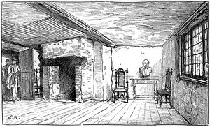 The Room in Which Shakespeare Was Born, Stratford-upon-Avon, Warwickshire, 1885
