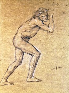Study of a Male Nude for The Prodigal