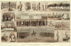 Military Life at Aldershot and Sandhurst by Edward Killingworth Johnson