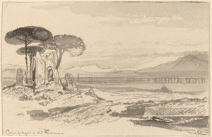 Campagna di Roma by Edward Lear