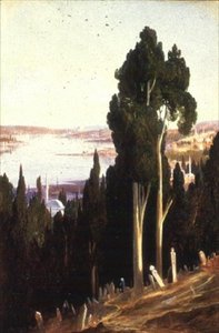 Constantinople from Egypt by Edward Lear