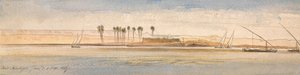 Deir Kadige, 1:00 p.m., January 2, 1867 by Edward Lear