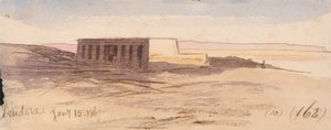 Dendera by Edward Lear