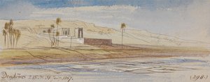 Dendour, 2:15 p.m., January 31, 1867 by Edward Lear