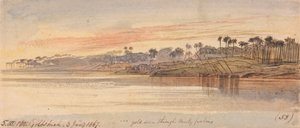Golosoneh, 5:10 pm, January 3, 1867 by Edward Lear