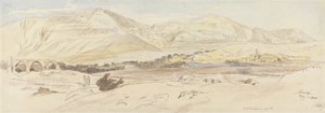 Jericho, 7 May 1858 (157), 1858 by Edward Lear
