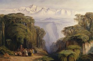 Kangchenjun from Darjeeling, India