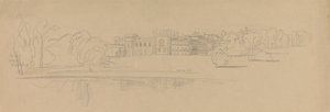Knowsley Hall by Edward Lear