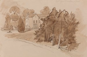 Manor by Edward Lear