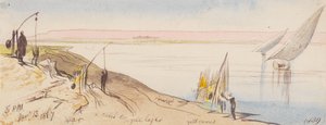 Near; 5:00 P.M., 13 Jan. 1867 (139) by Edward Lear