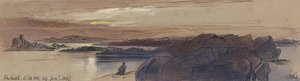 Shelaal, 5:30 am, 29 January 1867 by Edward Lear