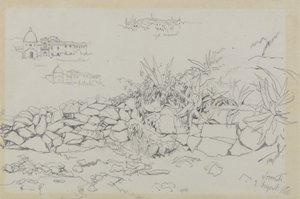Sorrento, 2 August 1838 by Edward Lear