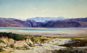 The Mountains of Thermopylae by Edward Lear