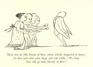 There Was an Old Person of Bow, Whom Nobody Happened to Know