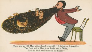 There was an old man with a beard, who said, 