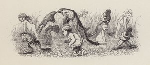 Illustration for The Water-Babies by Charles Kingsley by Edward Linley (after) Sambourne