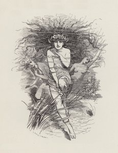 Illustration for The Water-Babies by Charles Kingsley by Edward Linley (after) Sambourne