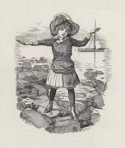 Illustration for The Water-Babies by Charles Kingsley by Edward Linley (after) Sambourne