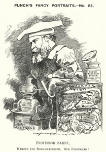 Frederick Settle Barff, English chemist by Edward Linley (after) Sambourne