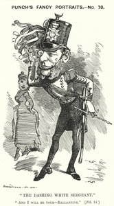 Punch cartoon: William Ballantine, English Serjeant-at-Law