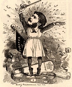 Arthur Seymour Sullivan (1842-1900) by Edward Linley Sambourne