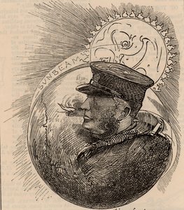Cartoon of Thomas Brassey by Edward Linley Sambourne