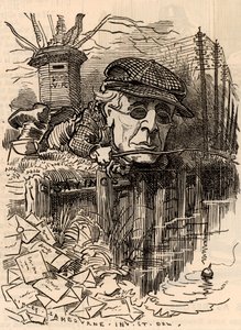Henry Fawcett (1833-1884) by Edward Linley Sambourne