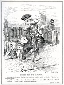 Lloyd George Prepares to Send His 