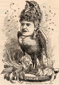 Madame Emma Albani (1852-1930) by Edward Linley Sambourne