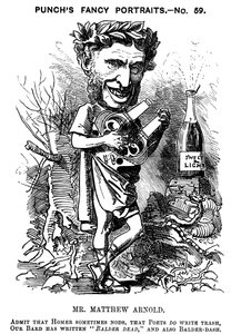 Matthew Arnold, British Poet, Critic and Educationalist by Edward Linley Sambourne