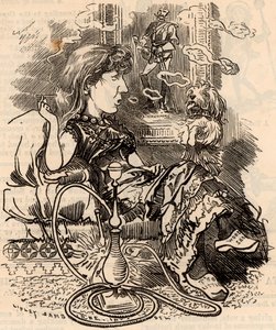 Ouida (1839-1908) by Edward Linley Sambourne
