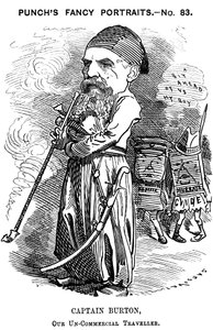 Richard Francis Burton, English Explorer and Orientalist, 1882