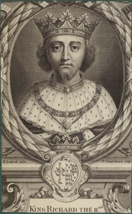 Portrait of King Richard II of England by Edward Lutterell