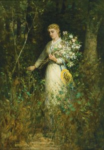 Lady with Bouquet
