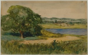 Landscape by Edward Mitchell Bannister