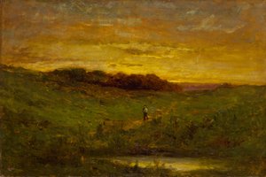 Sunset by Edward Mitchell Bannister