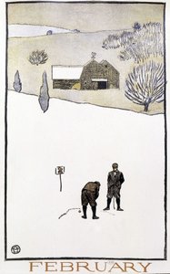 Golf in the Snow - in 