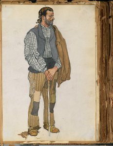 Sketch of a Spanish man, 1906 by Edward Penfield