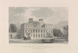 The Mansion at the Deepdene. Seat of Henry Thomas Hope, Esq. by Edward Radclyffe